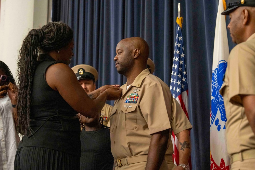 NCR Hosts Chief Pinning Ceremony