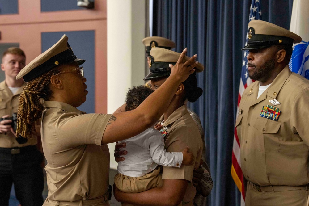 NCR Hosts Chief Pinning Ceremony