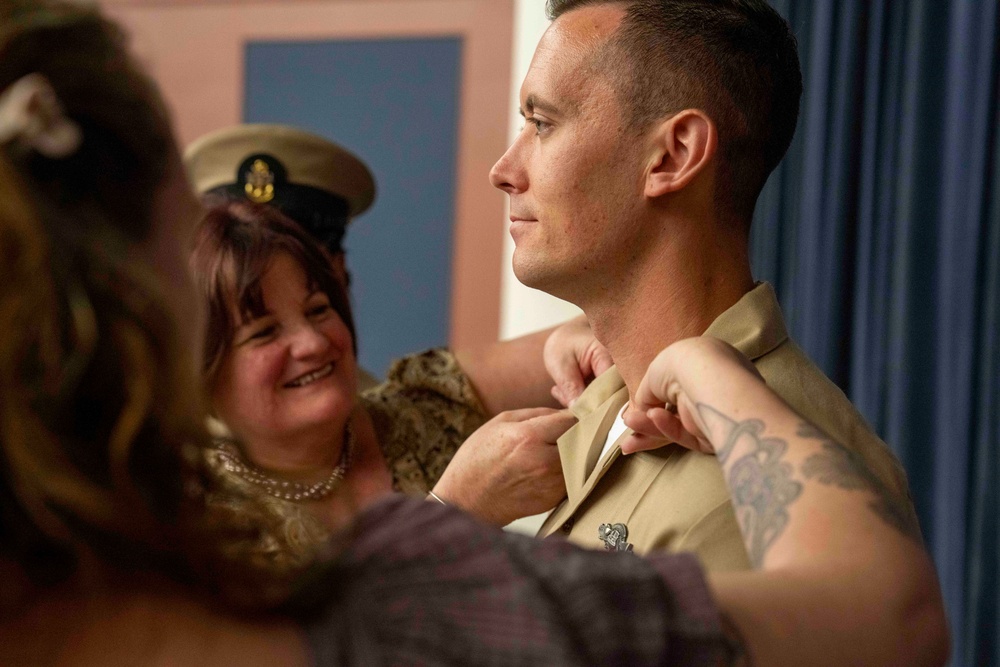 NCR Hosts Chief Pinning Ceremony