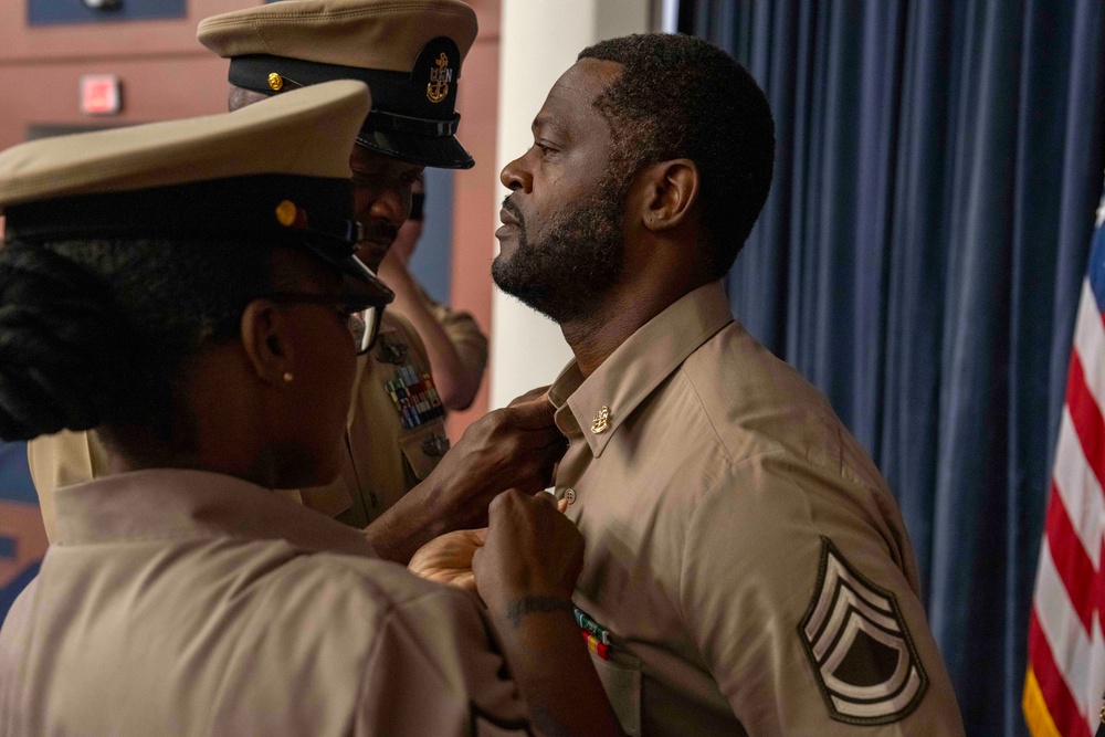 NCR Hosts Chief Pinning Ceremony