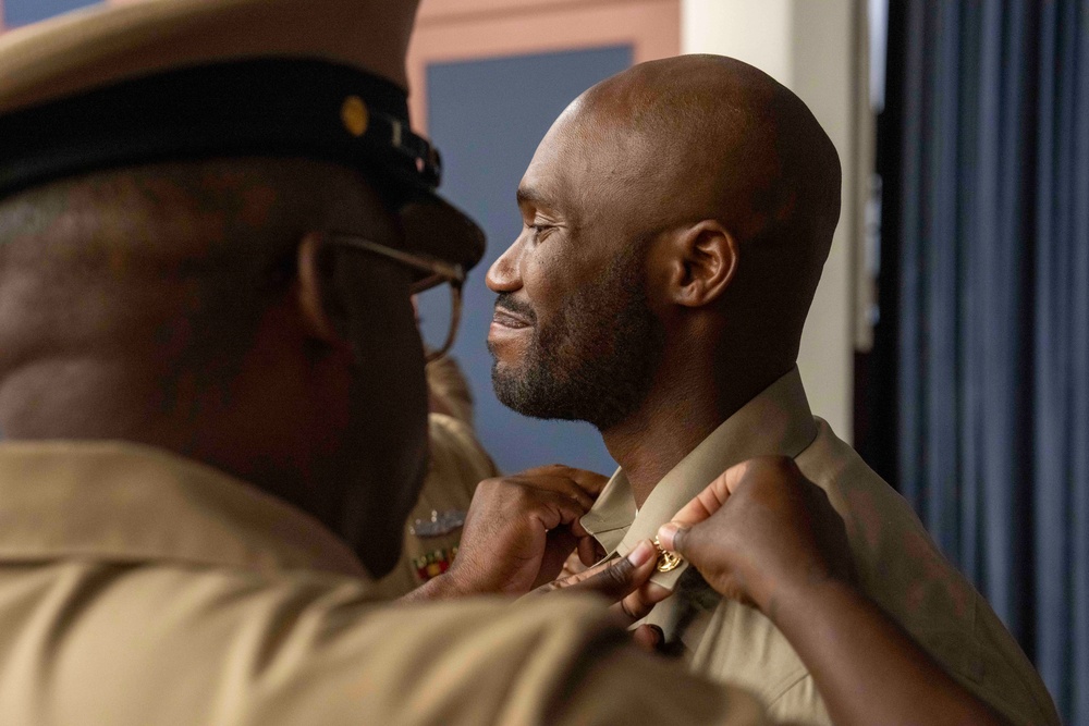 NCR Hosts Chief Pinning Ceremony