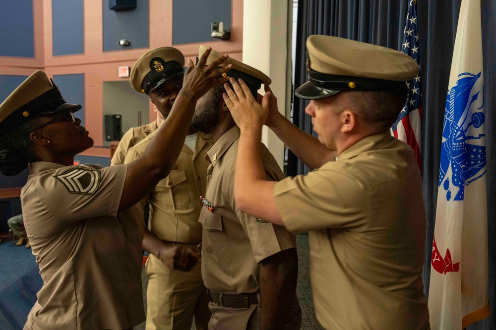NCR Hosts Chief Pinning Ceremony