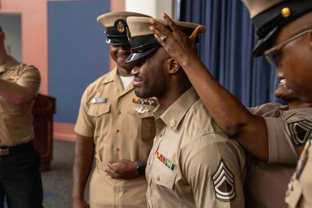 NCR Hosts Chief Pinning Ceremony