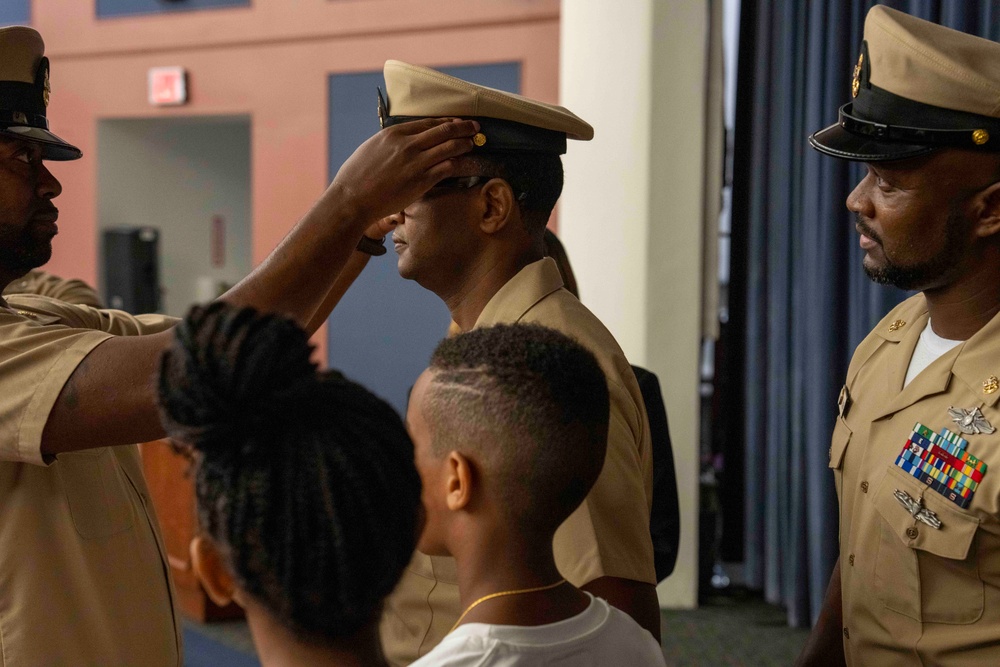 NCR Hosts Chief Pinning Ceremony