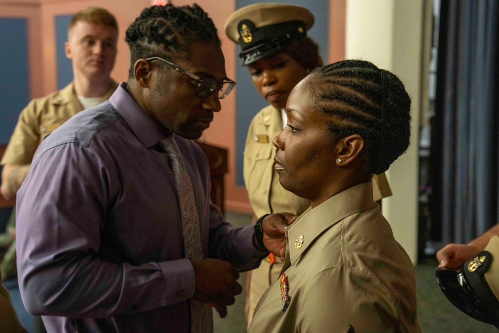 NCR Hosts Chief Pinning Ceremony