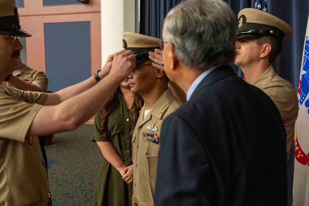 NCR Hosts Chief Pinning Ceremony