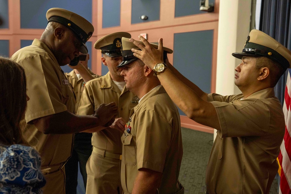 NCR Hosts Chief Pinning Ceremony