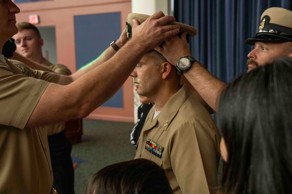 NCR Hosts Chief Pinning Ceremony
