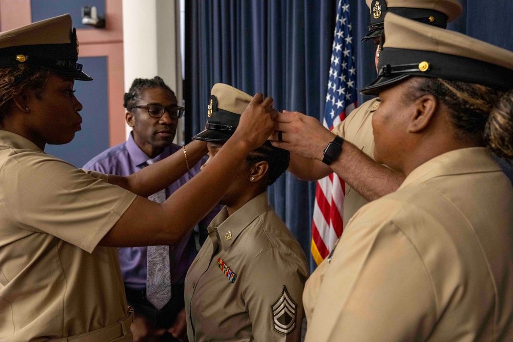 NCR Hosts Chief Pinning Ceremony