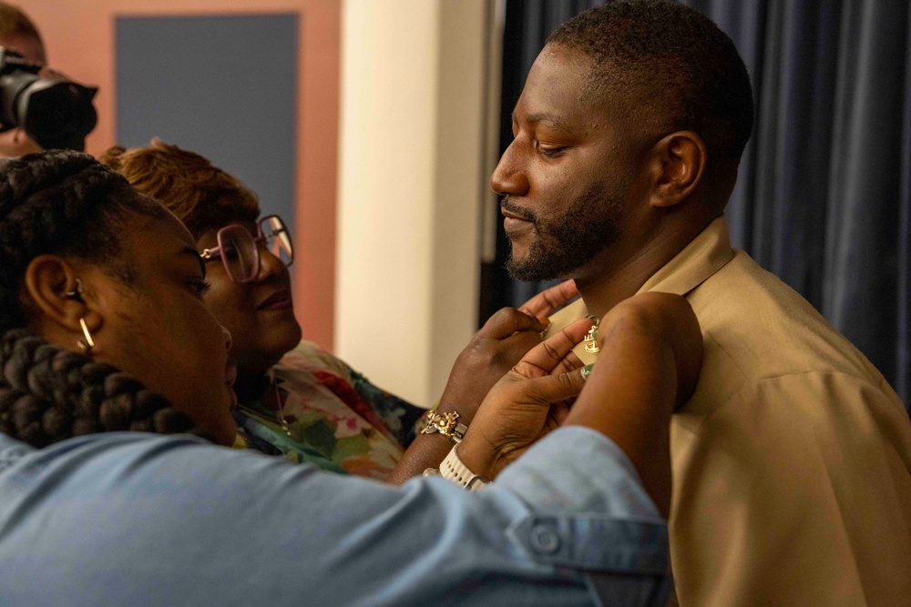 NCR Hosts Chief Pinning Ceremony