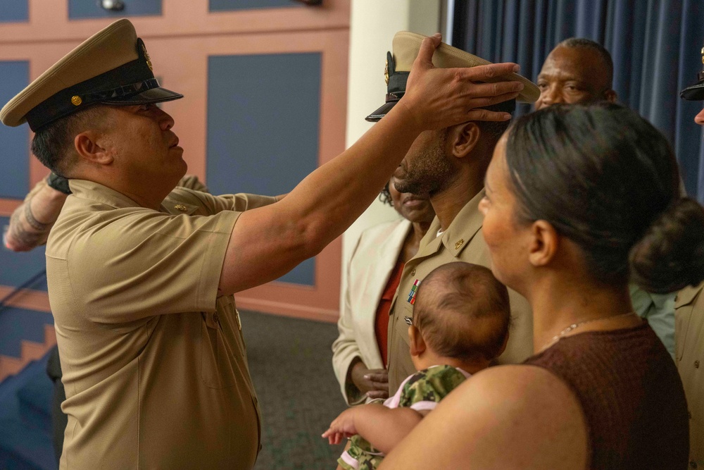 NCR Hosts Chief Pinning Ceremony