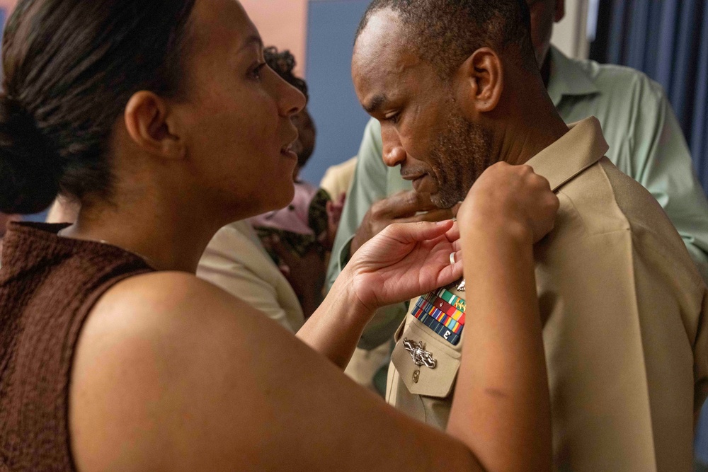 NCR Hosts Chief Pinning Ceremony
