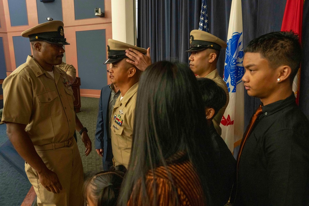 NCR Hosts Chief Pinning Ceremony