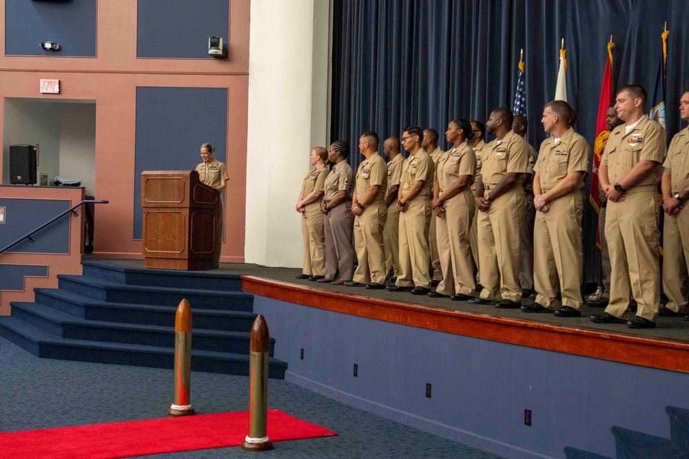 NCR Hosts Chief Pinning Ceremony