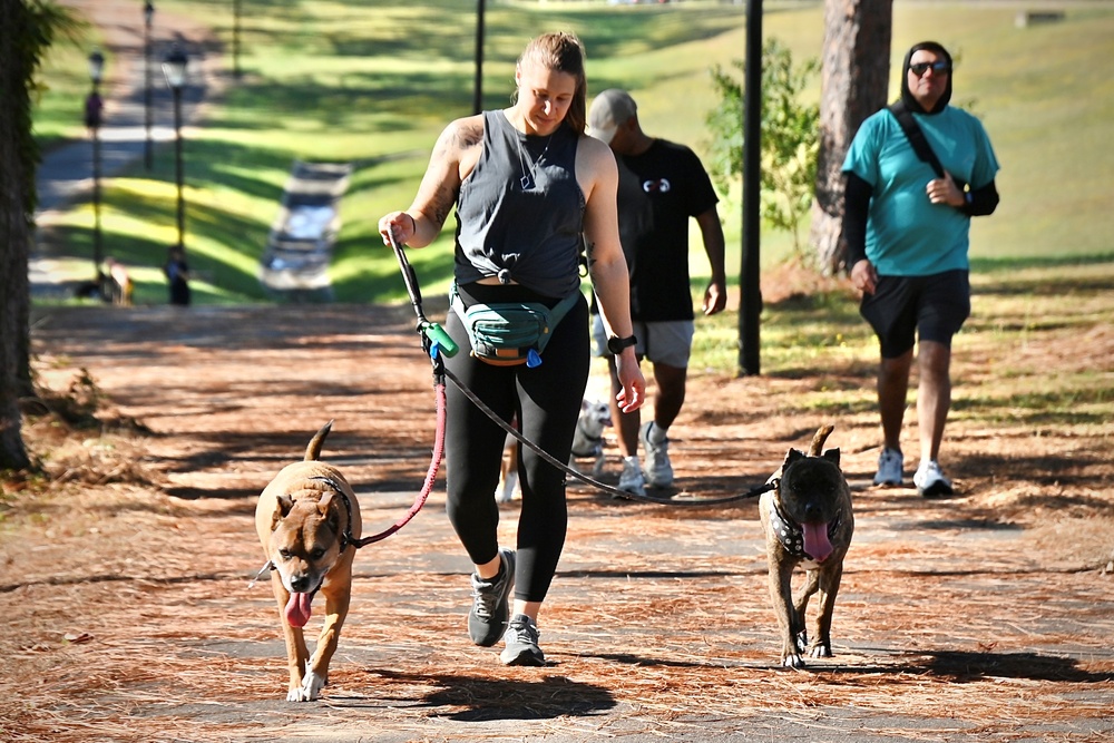 BJACH Hosts Second Annual Dog Walk for Suicide Prevention Month