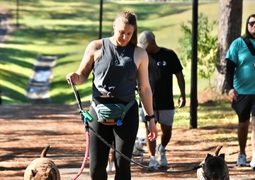 BJACH Hosts Second Annual Dog Walk for Suicide Prevention Month