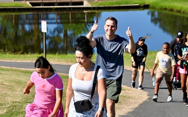 BJACH Hosts Second Annual Dog Walk for Suicide Prevention Month