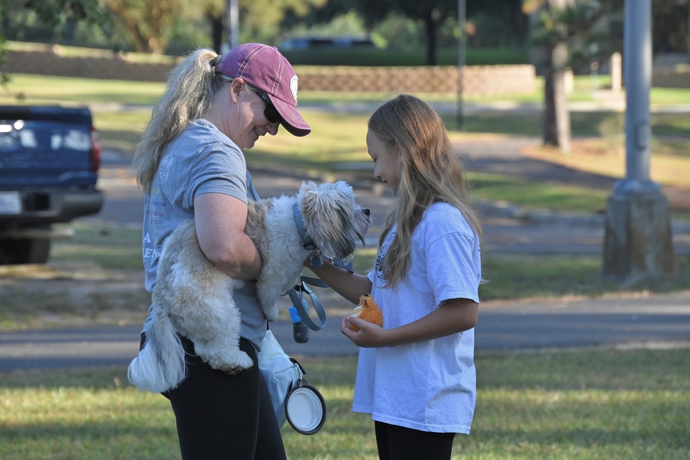 BJACH Hosts Second Annual Dog Walk for Suicide Prevention Month