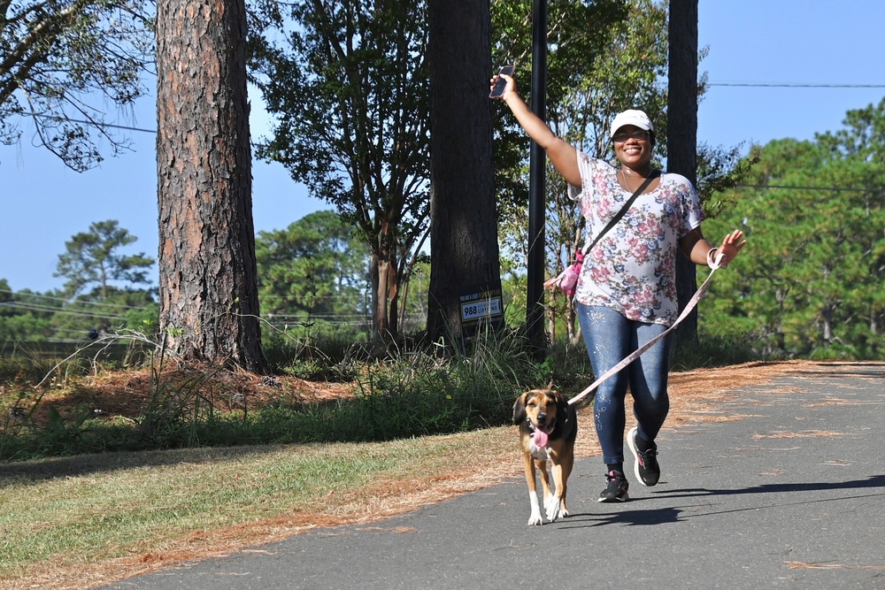 BJACH Hosts Second Annual Dog Walk for Suicide Prevention Month