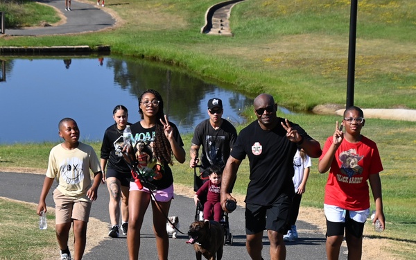 BJACH Hosts Second Annual Dog Walk for Suicide Prevention Month