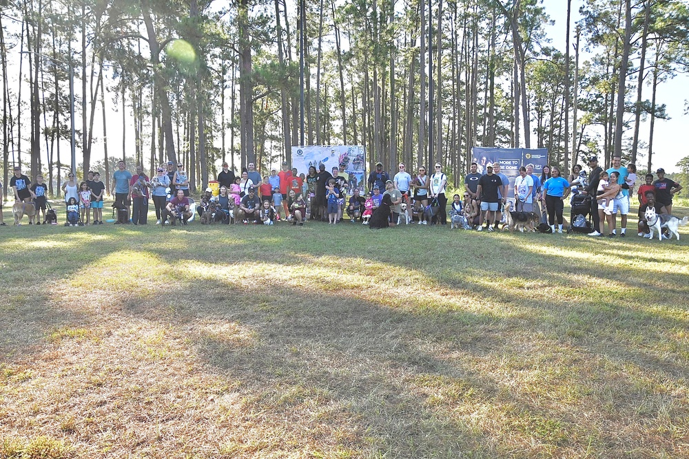 BJACH Hosts Second Annual Dog Walk for Suicide Prevention Month