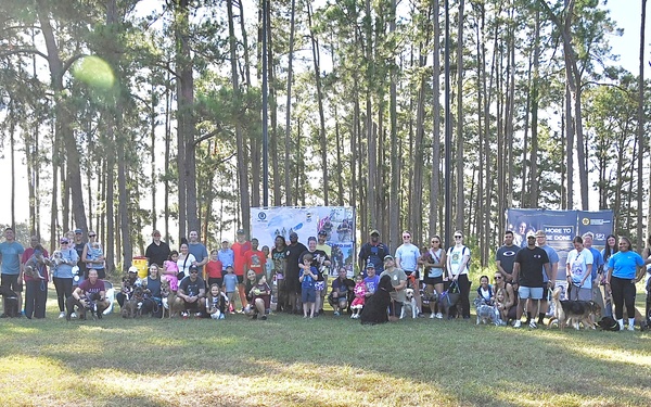 BJACH Hosts Second Annual Dog Walk for Suicide Prevention Month