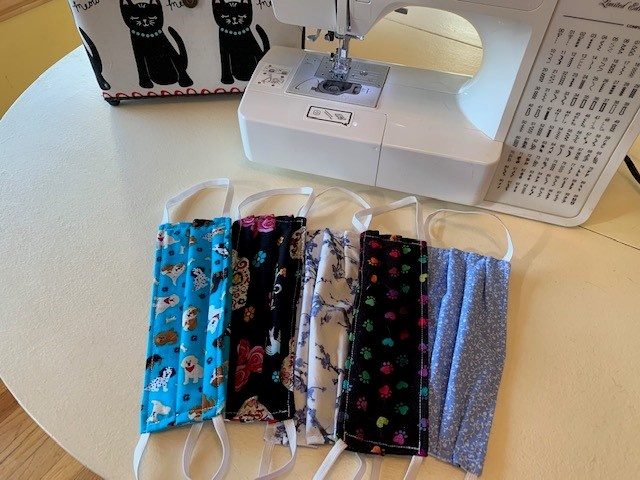 2020 Auditor Sews Masks to Help her Community