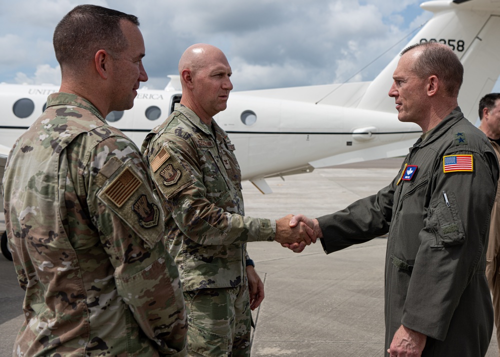 21st AF and USAF EC command team tours MacDill AFB