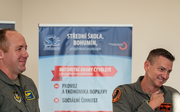 307th BW support NATO Days, engage with Ostrava students
