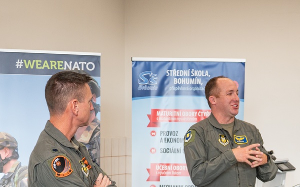 307th BW supports NATO Days, engages with Ostrava students