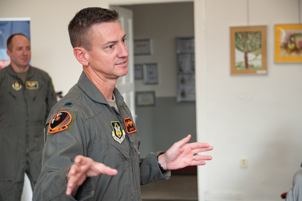 307th BW supports NATO Days, engages with Ostrava students