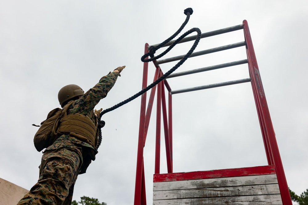 2nd Combat Readiness Regiment Supply Company Leadership Reaction Course