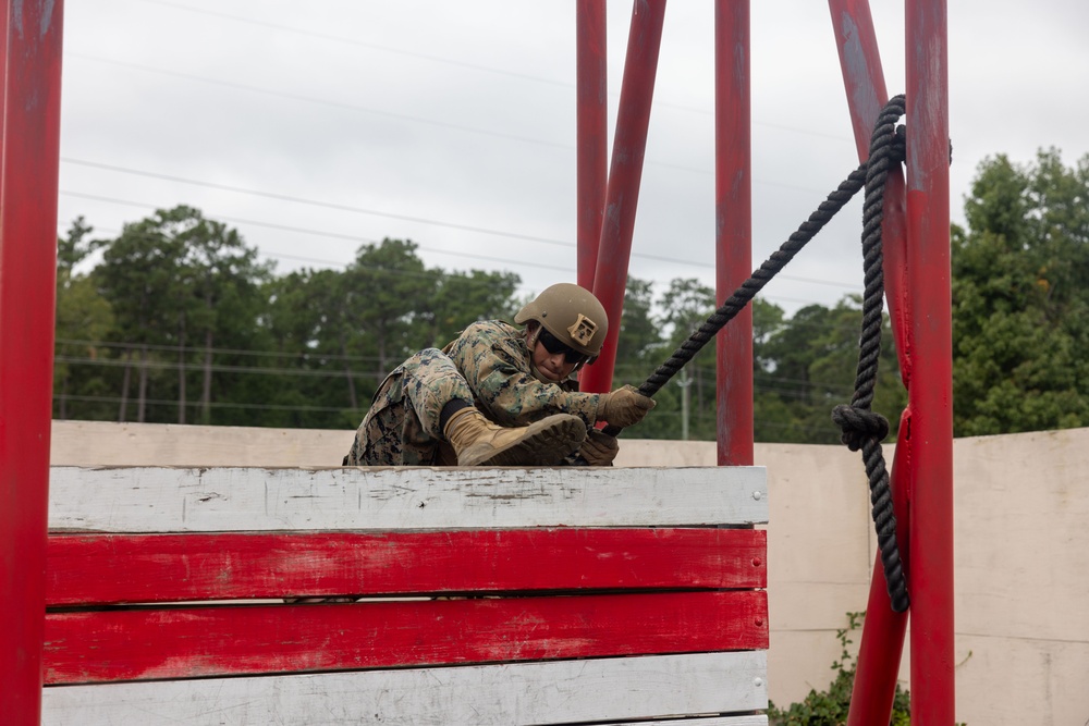 2nd Combat Readiness Regiment Supply Company Leadership Reaction Course
