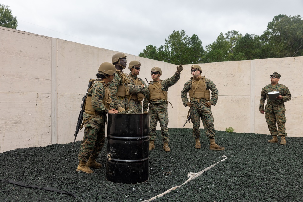 2nd Combat Readiness Regiment Supply Company Leadership Reaction Course