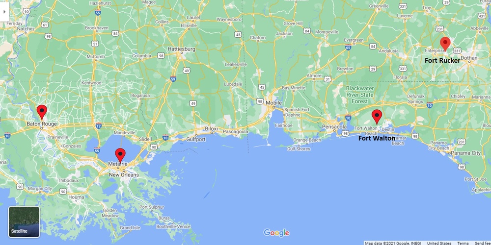 New Orleans Branch Office AOR