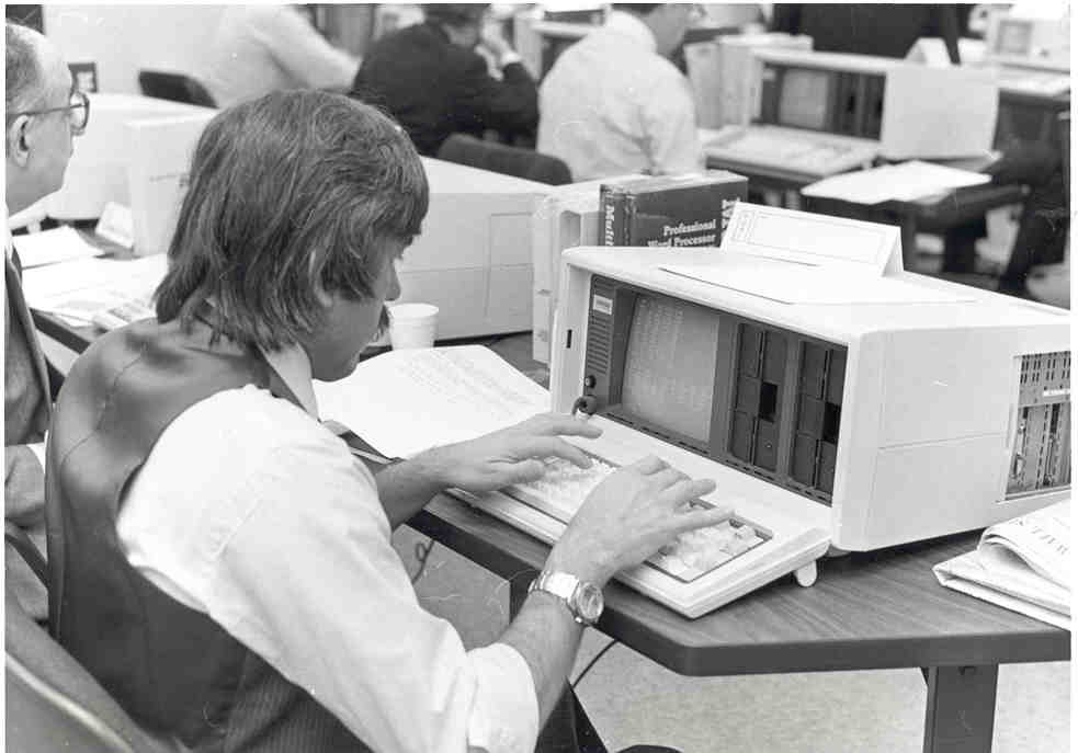 Early Dual Floppy Disc Computer