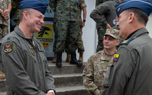 SOCSOUTH leader, former Ecuadorian resident, catalyst for partner nation exchange