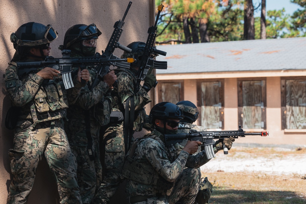 UNITAS 2025: US Marines and multinational forces conduct urban operations training