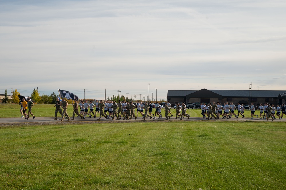 Eielson holds 24 hour POW/MIA run