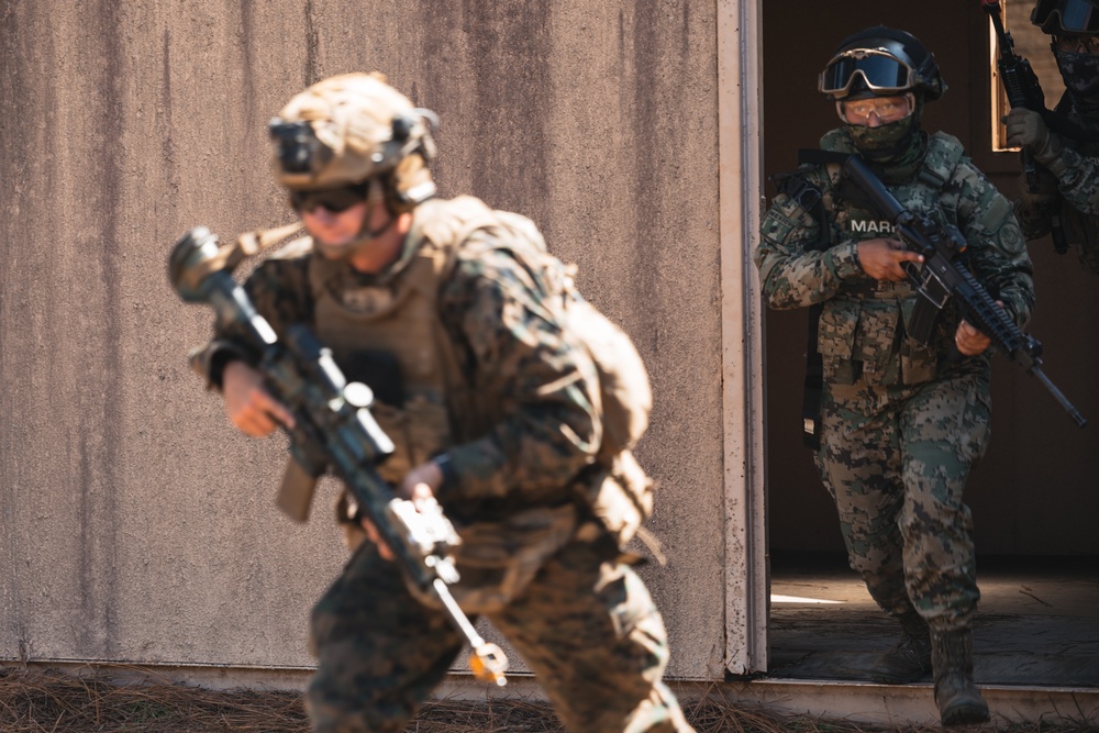 UNITAS 2025: US Marines and multinational forces conduct urban operations training