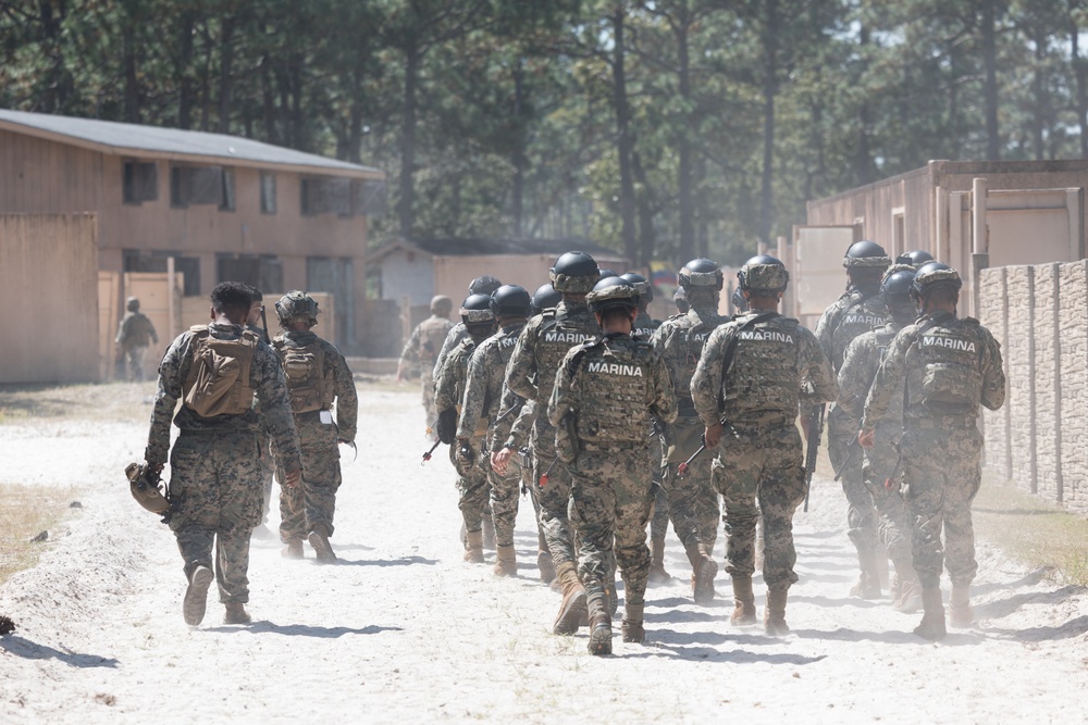 UNITAS 2025: US Marines and multinational forces conduct urban operations training