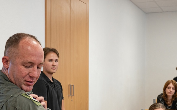 307th BW supports NATO Days, engages with Ostrava students