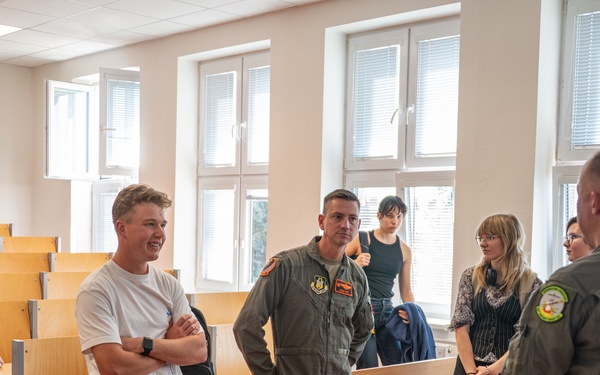 307th BW supports NATO Days, engages with Ostrava students
