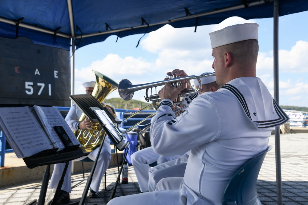 Historic Ship Nautilus and Submarine Force Museum holds Change of Charge Ceremony