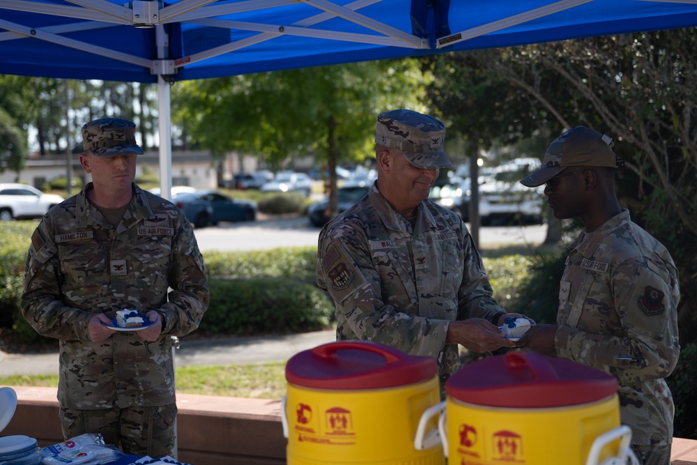 1 SOW celebrates AF birthday with cake cutting ceremony