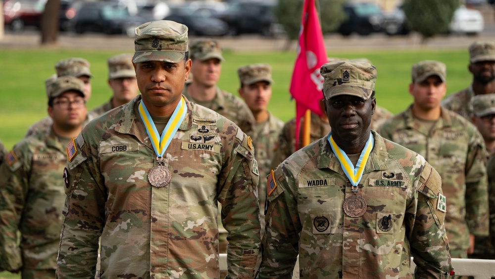704th Brigade Support Battalion change of responsibility ceremony