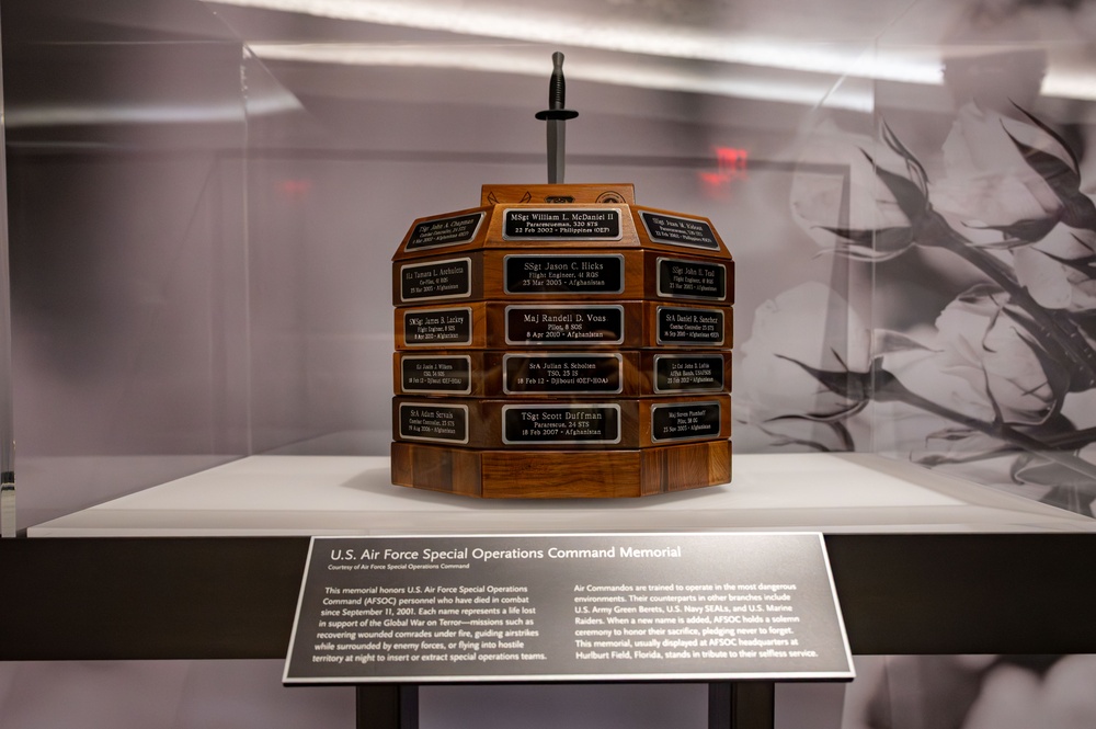 AFSOC Airmen honored in dedication ceremony at 9/11 Museum &amp; Memorial