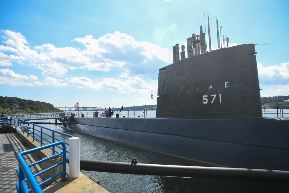 Historic Ship Nautilus and Submarine Force Museum Holds Change of Charge Ceremony