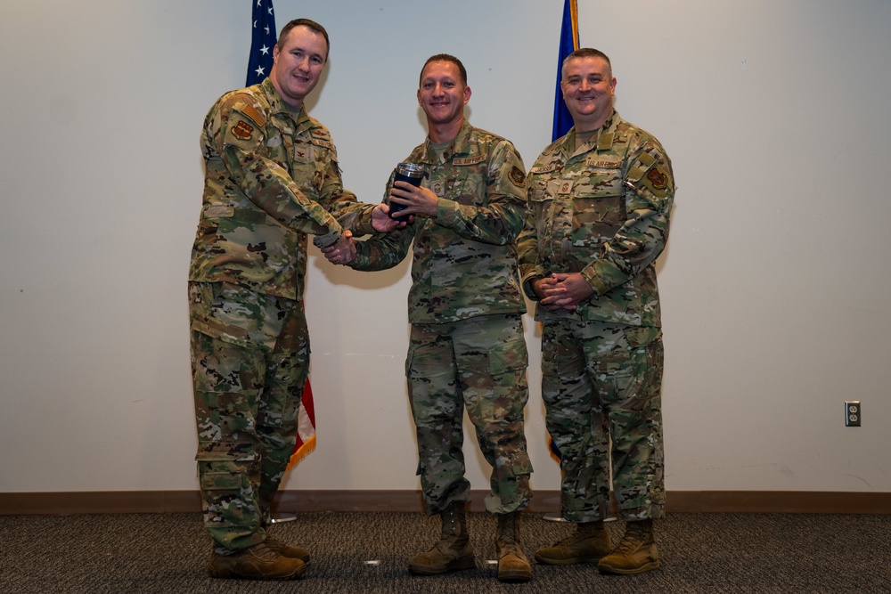 Wing leaders recognize award winners, outstanding performers