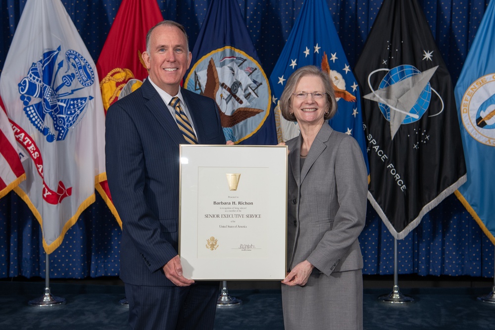 Ms. Barbara Richon Joins Ranks of Senior Executive Service